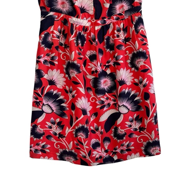J Crew Res Floral Midi Sheath Dress. Size 4 - Picture 3 of 9